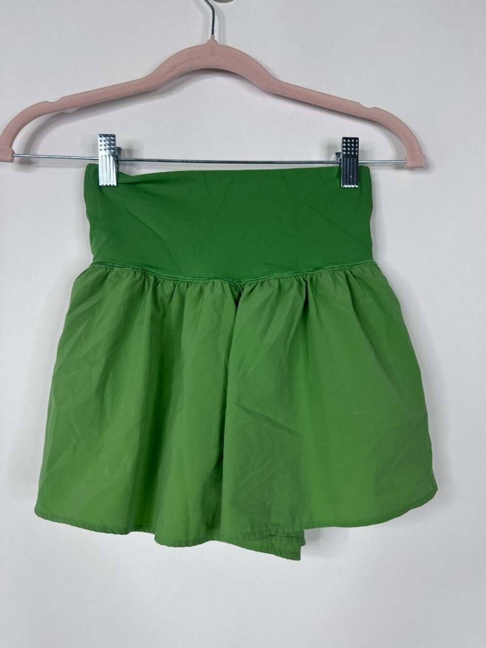 2/$30 Offline by Aerie Ruffle High Rise Athletic Tennis Skort Green Small #A1944 - Picture 4 of 6